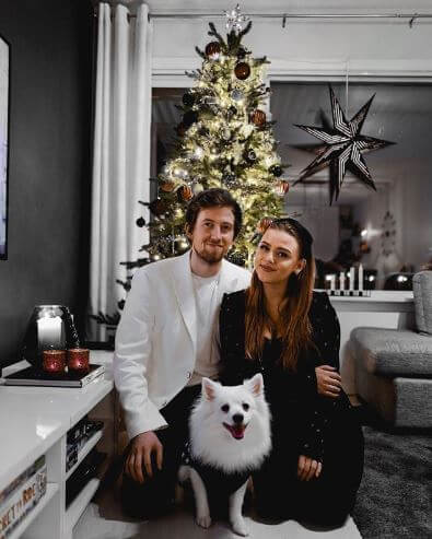 Viivi Niemi with her boyfriend, Alan Walker.